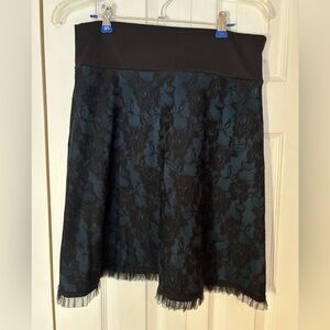 Sale, 3 For $40 Elegant Black Lace Skirt